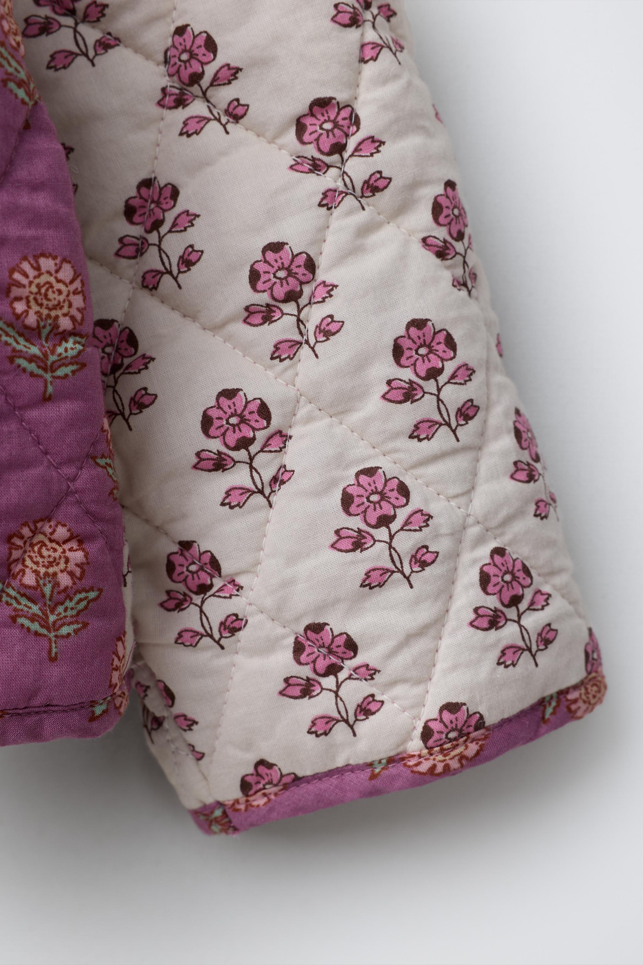 VESTE MATELASSÉE PATCHWORK